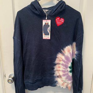 WILDFOX Women's French Terry Relaxed Fit Tie-Dye Hoodie - size S